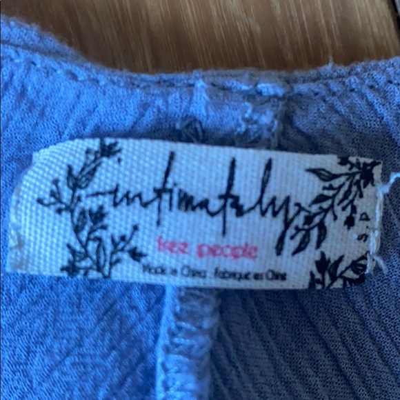 Free people intimately baby blue tank - Picture 4 of 8